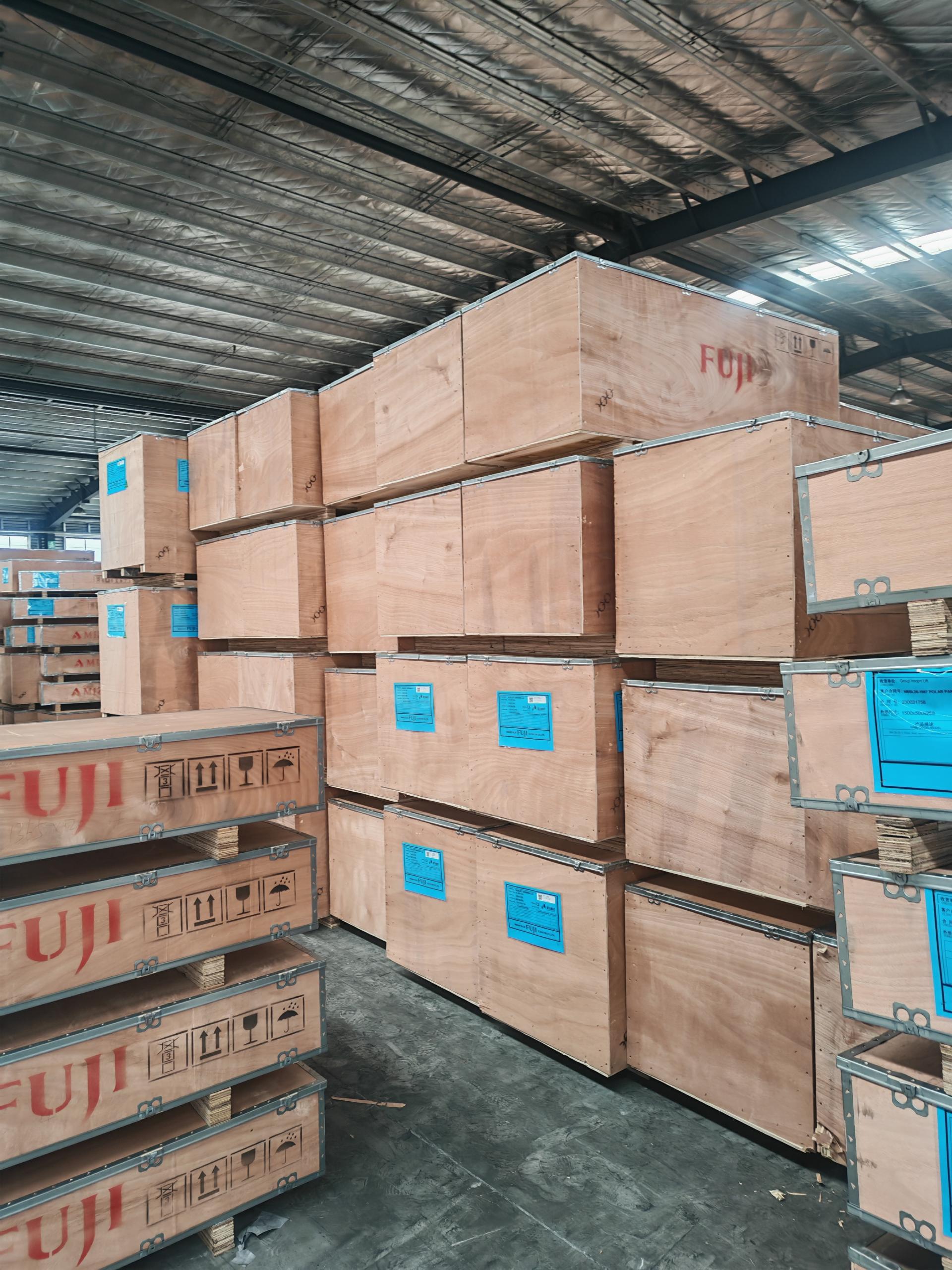 Março de 2026 marca remessas significativas de elevadores da Ningbo Blue Fuji